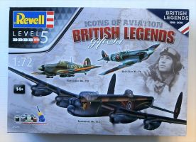 Thumbnail REVELL 05696 ICONS OF AVIATION BRITISH LEGENDS GIFT SET
