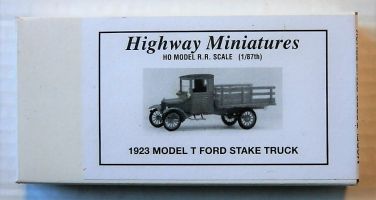 Thumbnail HIGHWAY MINIATURES 360-238 1923 MODEL T FORD STAKE TRUCK