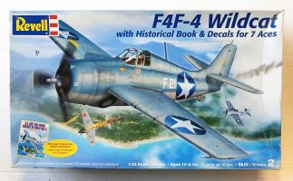 Thumbnail REVELL 6876 F4F-4 WILDCAT WITH HISTORICAL BOOK