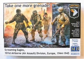 Thumbnail MASTERBOX 3574 SCREAMING EAGLES 101st AIRBORNE  AIR ASSAULT  DIVISION EUROPE 1944-1945
