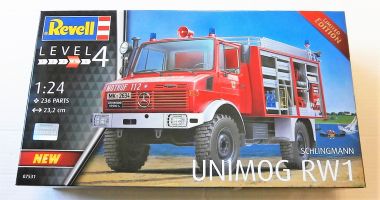 Thumbnail REVELL 07531 SCHLINGMANN UNIMOG RW1