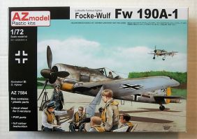 Thumbnail AZ MODEL 7584 FOCKE-WULF FW 190A-1