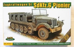 Thumbnail ACE 72567 SdKfz.6 PIONIER ZUGKRAFTWAGEN 5t