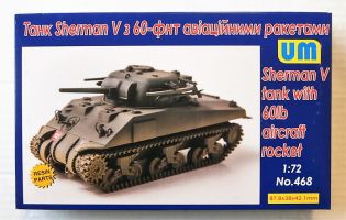 Thumbnail UNIMODEL 468 SHERMAN V TANK WITH 60lb AIRCRAFT ROCKET