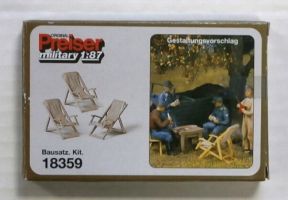 Thumbnail PREISER 18359 DECK CHAIRS