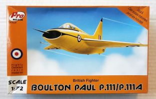 Thumbnail PRO RESIN 72026 BOULTON PAUL P.111/ P.111A