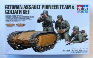 Thumbnail TAMIYA 35357 GERMAN ASSAULT PIONEER TEAM   GOLIATH SET
