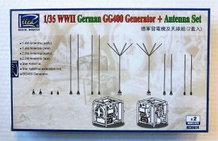 Thumbnail RIICH 30014 WWII GERMAN GG400 GENERATOR   ANTENNA SET