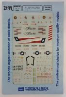Thumbnail MICROSCALE 2199. 72-304 AIR NATIONAL GUARD F-101B  F-105B AND A-7D