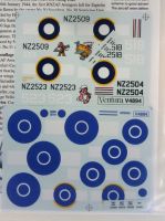 Thumbnail VENTURA 2187. 4894 RNZAF GRUMMAN TBF AVENGERS PACIFIC THEATRE AND POST-WAR TARGET TUG