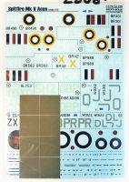Thumbnail DISCOUNT DECALS 2208. PRINT SCALE 72-155 SPITFIRE MK V ACES