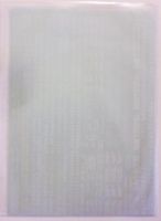 Thumbnail MODELDECAL 2209. 48A BRITISH POSTWAR 4 6 8 AND 12in WHITE LETTERS