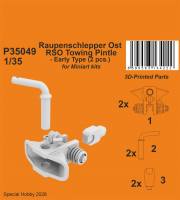 Thumbnail CMK P35049 RAUPENSCHLEPPER OST RSO TOWING PINTLE EARLY TYPE