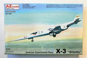 Thumbnail AZ MODEL 7597 DOUGLAS X-3 STILETTO EXPERIMENTAL