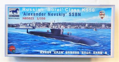 Thumbnail BRONCO 5023 RUSSIAN BOREI CLASS K550 ALEXANDER NEVSKIY SSBN