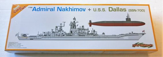 Thumbnail CYBER-HOBBYCOM 7112 ADMIRAL NAKHIMOV AND U.S.S. DALLAS  SSN-700 