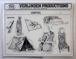 Thumbnail VERLINDEN PRODUCTIONS 50 LEAD FOIL