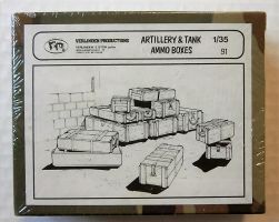 Thumbnail VERLINDEN PRODUCTIONS 91 ARTILLERY   TANK AMMO BOXES