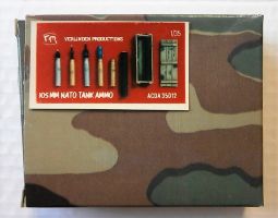 Thumbnail VERLINDEN PRODUCTIONS 35012 105MM NATO TANK AMMO