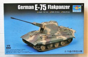 Thumbnail TRUMPETER MODELS 07126 GERMAN E-75 FLAKPANZER
