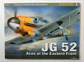 Thumbnail CHEAP BOOKS ZB1576 KAGERO 97001 UNITS 1 - JG 52 ACES OF THE EASTERN FRONT  with/DECALS 