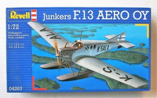 Thumbnail REVELL 04263 JUNKERS F.13 AERO OY