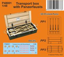 Thumbnail CMK 48001 TRANSPORT BOX WITH PANZERFAUSTS
