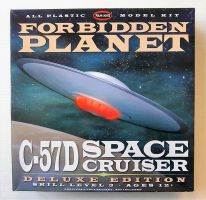 Thumbnail POLAR LIGHTS 916 FORBIDDEN PLANET C-57D SPACE CRUISER DELUXE EDITION