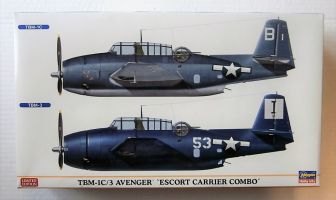 Thumbnail HASEGAWA 01998 TBM-1C/3 AVENGER ESCORT CARRIER COMBO