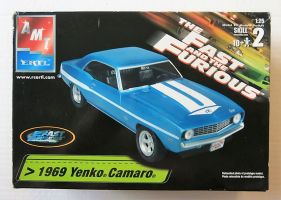 Thumbnail AMT 38032 1969 YENKO CAMARO THE FAST AND THE FURIOUS 
