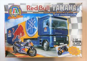 Thumbnail ITALERI  3806 REB BULL YAMAHA WCM RACING TRUCK   TRAILER AND MOTORCYCLE  UK SALE ONLY 