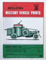 Thumbnail BELLONA VEHICLE PRINTS SERIES 36 AUTOBLINDOMITRAGLIATRICE ANSALDO SEMOVENTE DA 105/25 SU SCAFO M 43