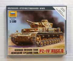 Thumbnail ZVEZDA MODELS 6151 GERMAN MEDIUM TANK PZ-IV AUSF.D