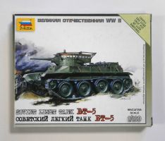 Thumbnail ZVEZDA MODELS 6129 SOVIET LIGHT TANK BT-5