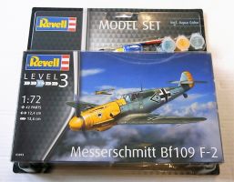 Thumbnail REVELL 63893 MESSERSCHMITT BF109 F-2 MODEL SET