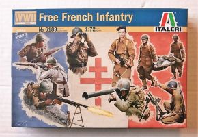 Thumbnail ITALERI  6189 FREE FRENCH INFANTRY WWII