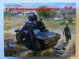 Thumbnail ICM 35382 P 204  f  WITH GERMAN ARMOURED VEHICLE CREW
