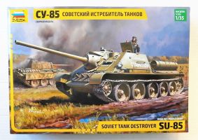Thumbnail ZVEZDA MODELS 3690 SU-85 SOVIET TANK DESTROYER