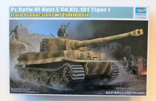 Thumbnail TRUMPETER MODELS 09540 Pz.Kpfw.VI Ausf.E Sd.Kfz.181 TIGER I LATE W/ZIMMERIT