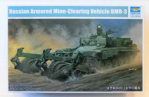 Thumbnail TRUMPETER MODELS 09552 RUSSIAN ARMOURED MINE-CLEARING VEHICLE BMR-3