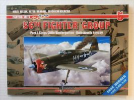 Thumbnail CHEAP BOOKS ZB1827  FIGHTING UNITS IN COLOR 5 - 56TH FIGHTER GROUP  PART 1. KINGS CLIFFE KINDERGARTEN - HALESWORTH HEYDAY  w/DECALS