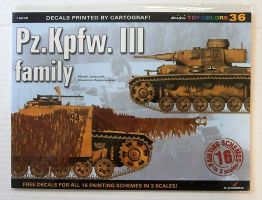 Thumbnail CHEAP BOOKS ZB1825 KAGERO 36 Pz.Kpfw. III FAMILY w/DECALS 