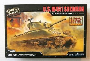 Thumbnail FORCES OF VALOR 873004A U.S. M4A1 SHERMAN FRANCE AUGUST 1944