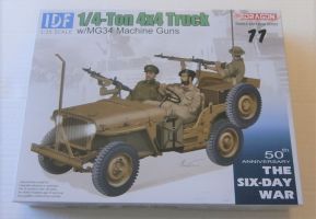 Thumbnail DRAGON 3609 1/4-TON 4X4 TRUCK w/MG34 MACHINE GUNS