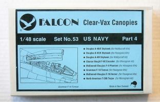 Thumbnail FALCON CLEAR-VAX CANOPIES SET NO 53 U.S. NAVY PART 4