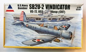 Thumbnail ACCURATE MINIATURES 480201 SB2U-2 VINDICATOR VS-72 USS WASP  CV7 