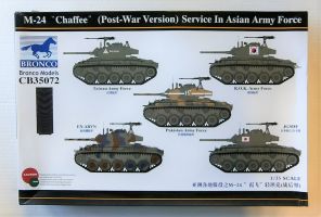 Thumbnail BRONCO 35072 M-24 CHAFFEE  POST WAR  SERVICE IN ASIAN ARMY FORCE