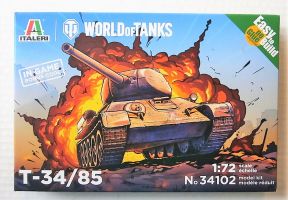 Thumbnail ITALERI   34102 T-34/85 SOVIET TANK