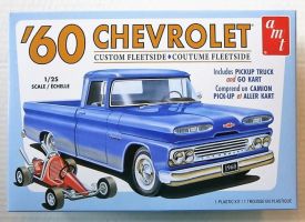 Thumbnail AMT 1063 1960 CHEVROLET CUSTOM FLEETSIDE