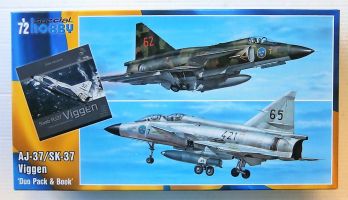 Thumbnail SPECIAL HOBBY 72411 AJ-37/ SK-37 VIGGEN - DUO PACK   BOOK